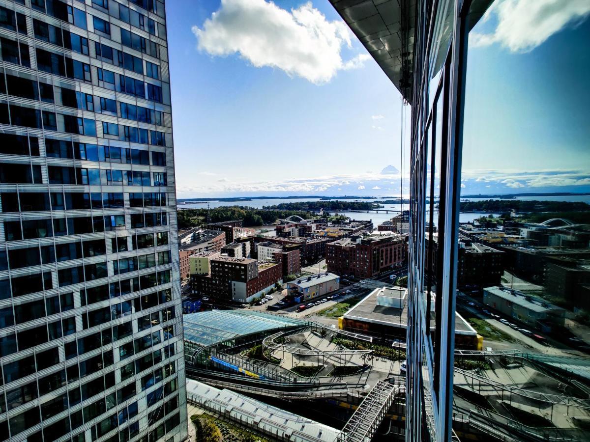 18Th Floor Helsinki High Point 1 Bdr Apartment With City View - Free Garage Parking Eksteriør billede