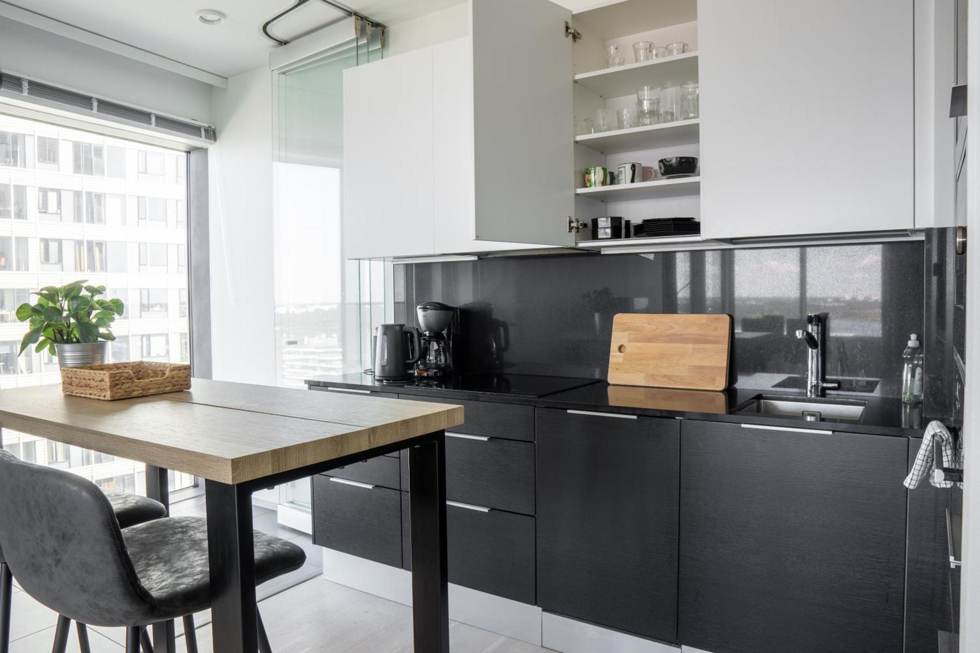 18Th Floor Helsinki High Point 1 Bdr Apartment With City View - Free Garage Parking Eksteriør billede