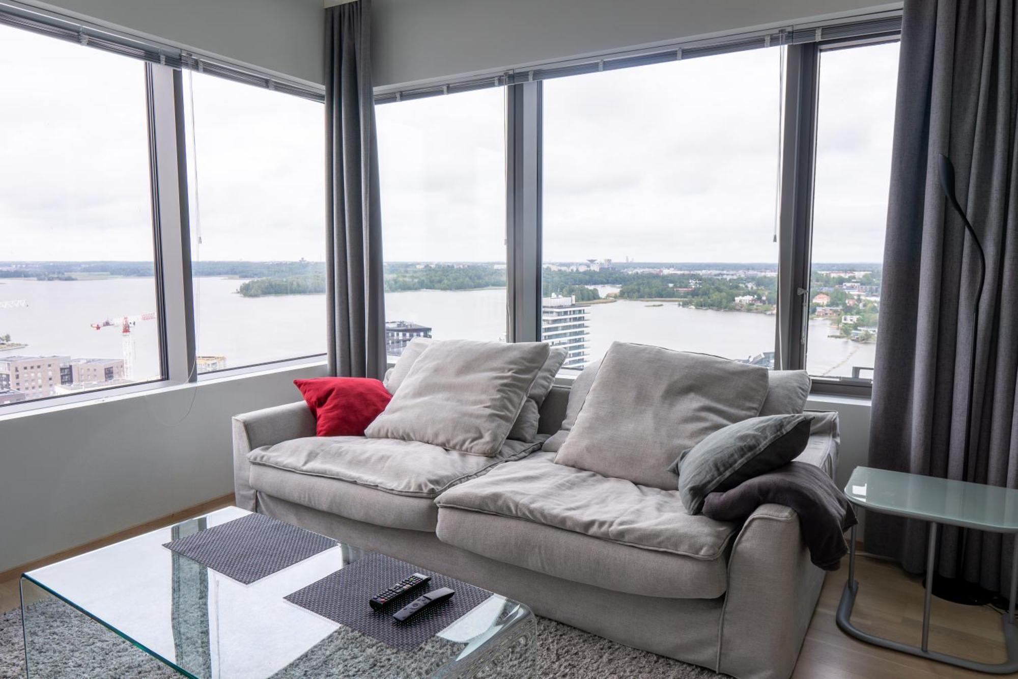 18Th Floor Helsinki High Point 1 Bdr Apartment With City View - Free Garage Parking Eksteriør billede