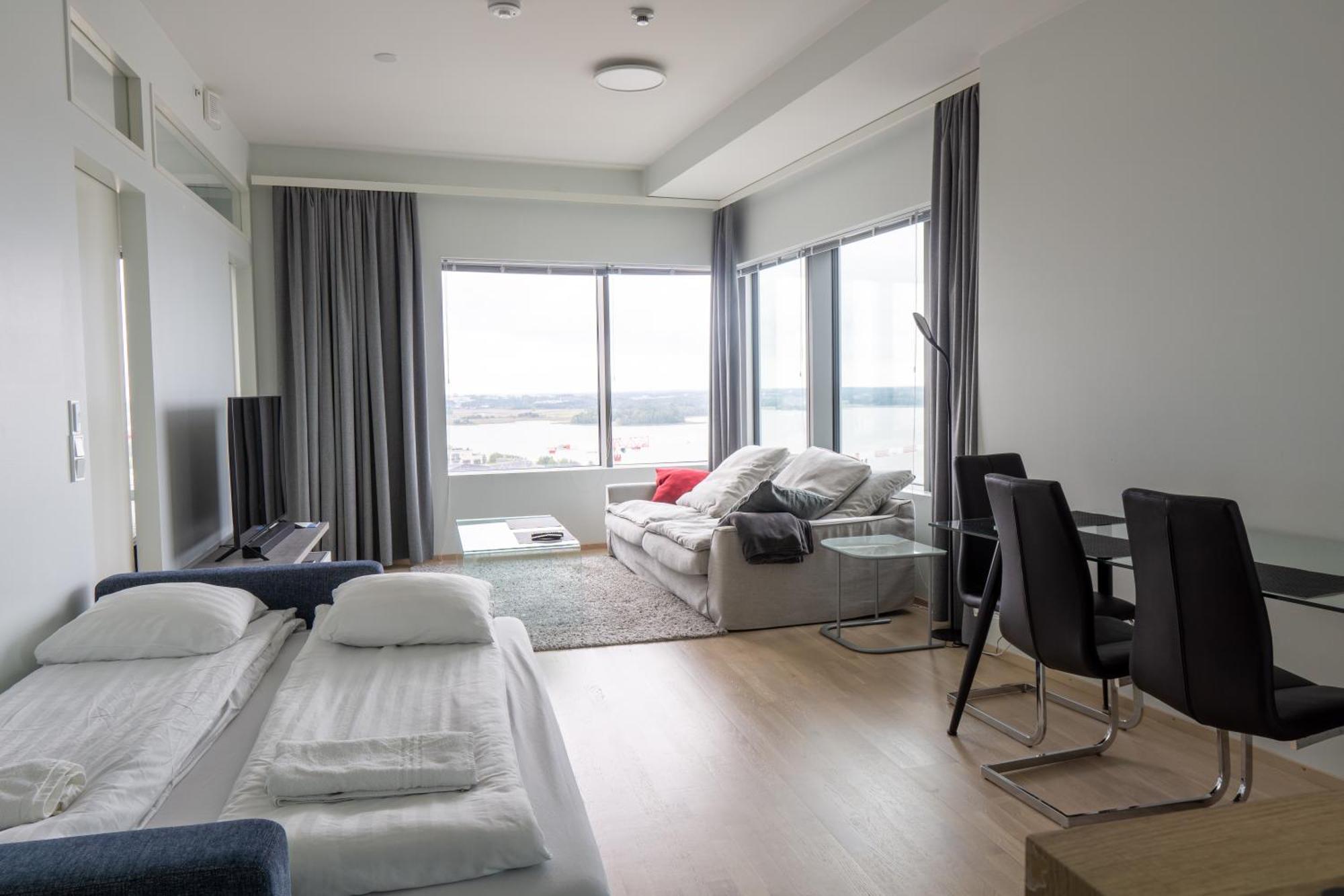 18Th Floor Helsinki High Point 1 Bdr Apartment With City View - Free Garage Parking Eksteriør billede