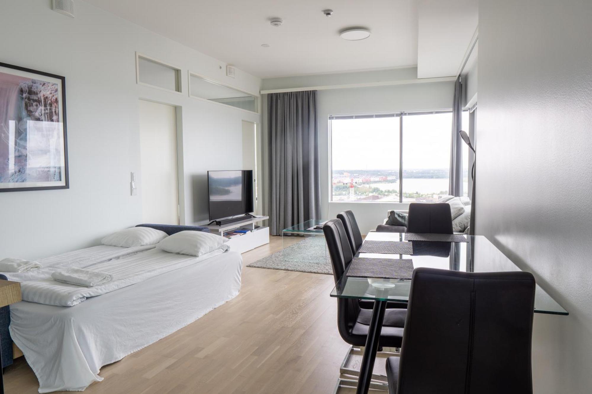 18Th Floor Helsinki High Point 1 Bdr Apartment With City View - Free Garage Parking Eksteriør billede